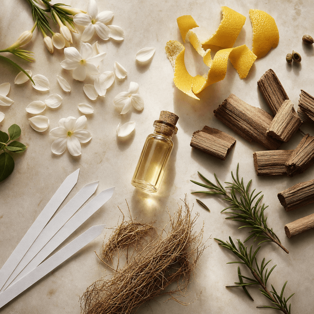 Premium fragrance ingredients and composition